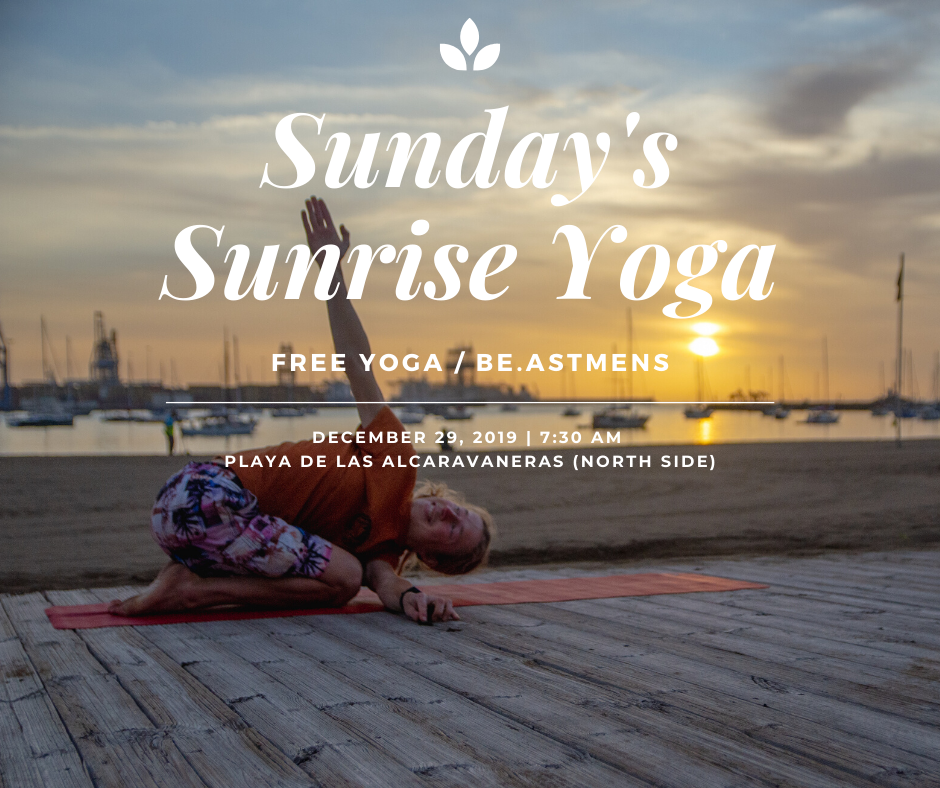 Sunday's Sunrise Yoga, Las Palmas - Be.Astmens - 🐝 THE change!
